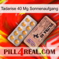 Tadarise 40 Mg Sunrise 41